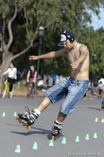 Freestyle slalom